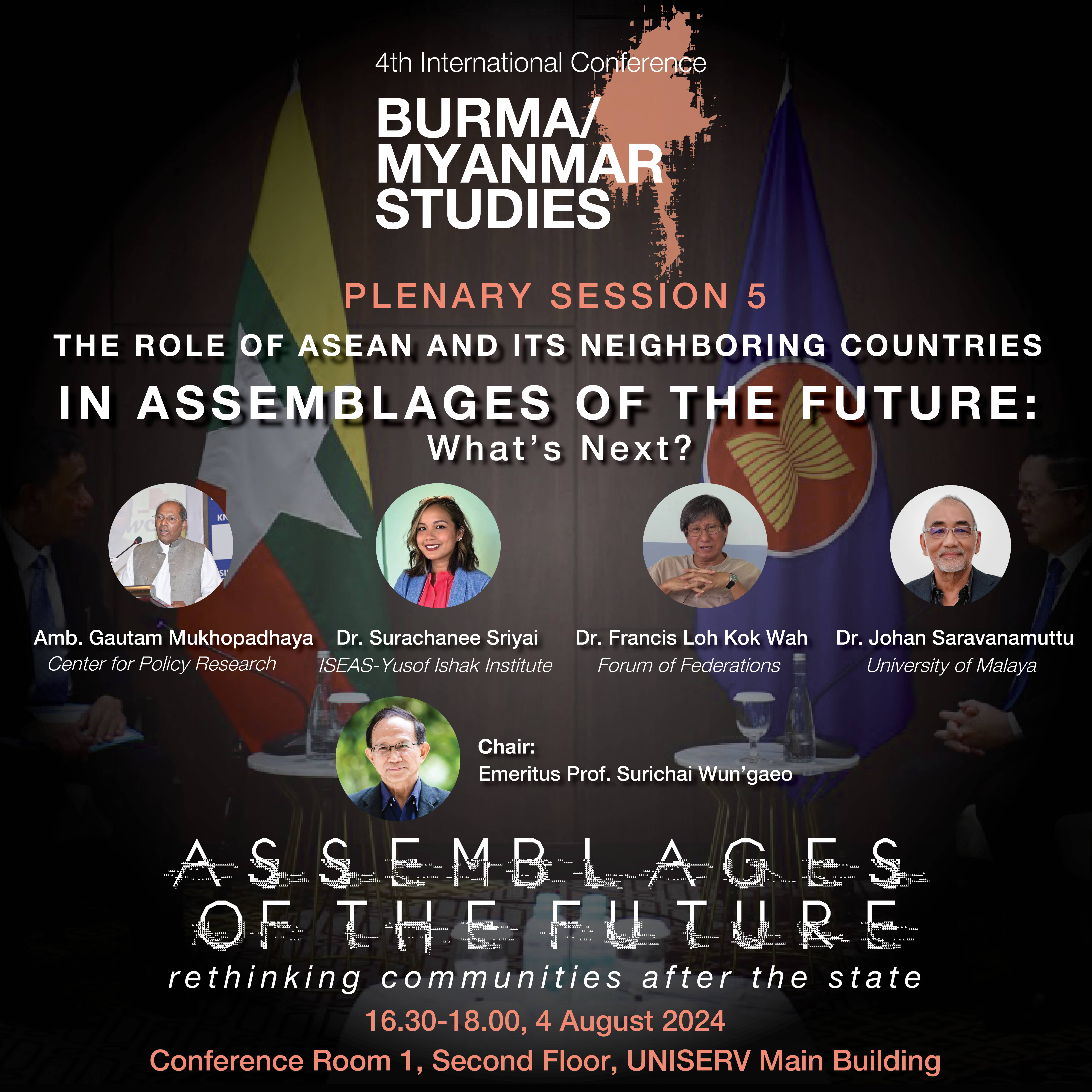 Plenary 5: The Role of ASEAN and its Neighboring Countries in Assemblages of the Future